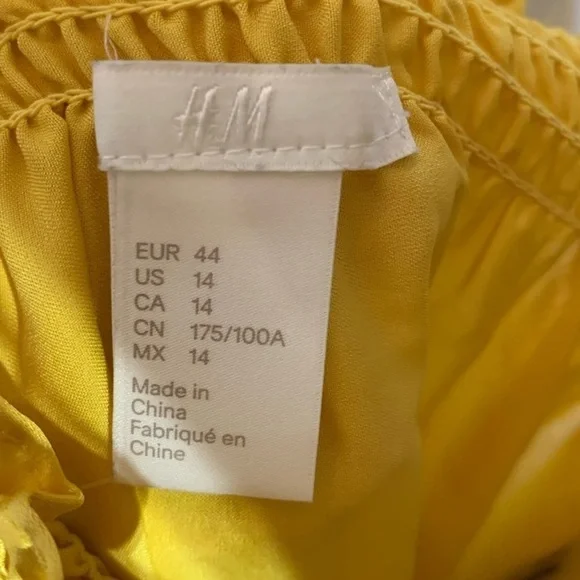 Yellow Sleeveless Dress overall yellow satin suspenders shoulder straps - Picture 2 of 2